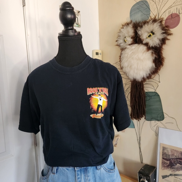 Vintage Elvis Graceland Cafe Tshirt XL - Picture 3 of 5